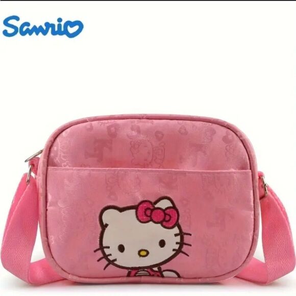 Hello Kitty Sanrio Pink Crossbody Bag - Picture 1 of 4
